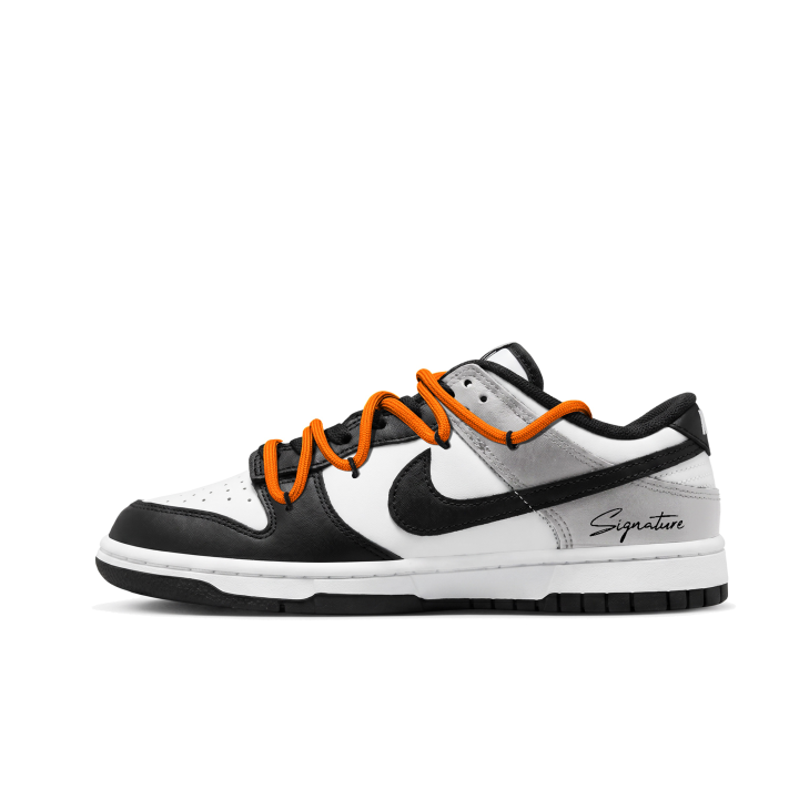 Nike Nike Dunk Skateboard Shoes Unisex Low Top Gray Black