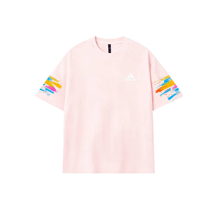 Adidas Adidas MUST HAVES T Shirts Unisex Pink Crew Neck Thin Other