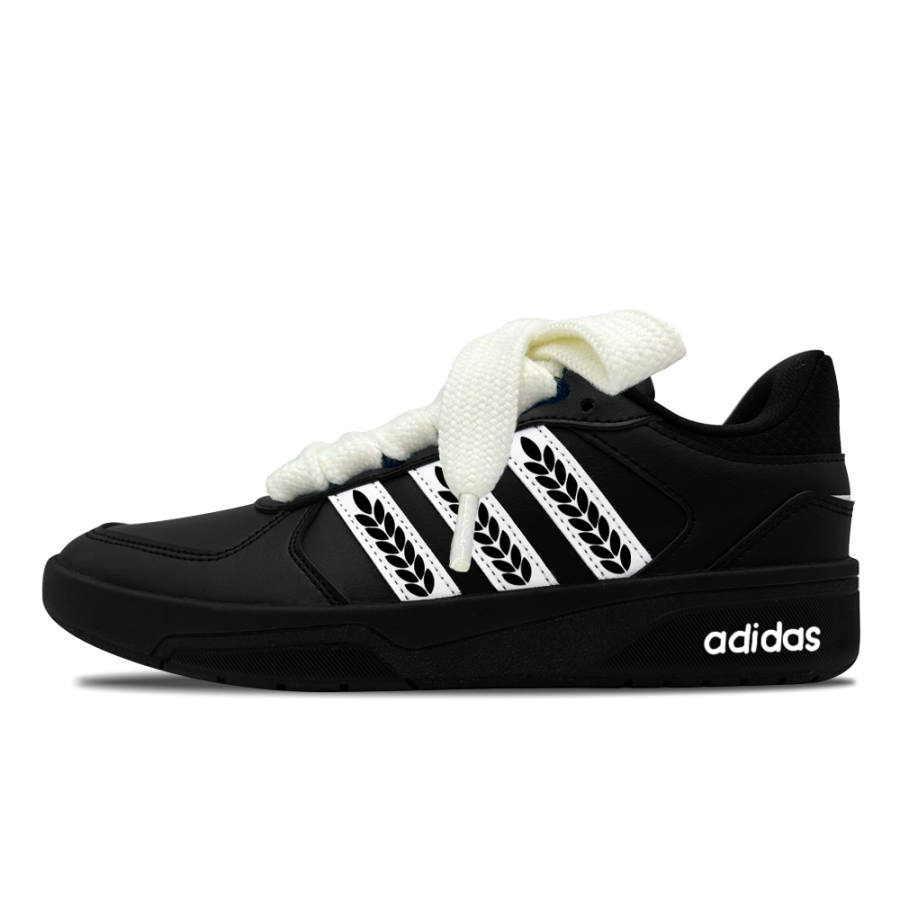 Adidas Adidas COURTBEAT Skateboard Shoes Unisex Low Top Black