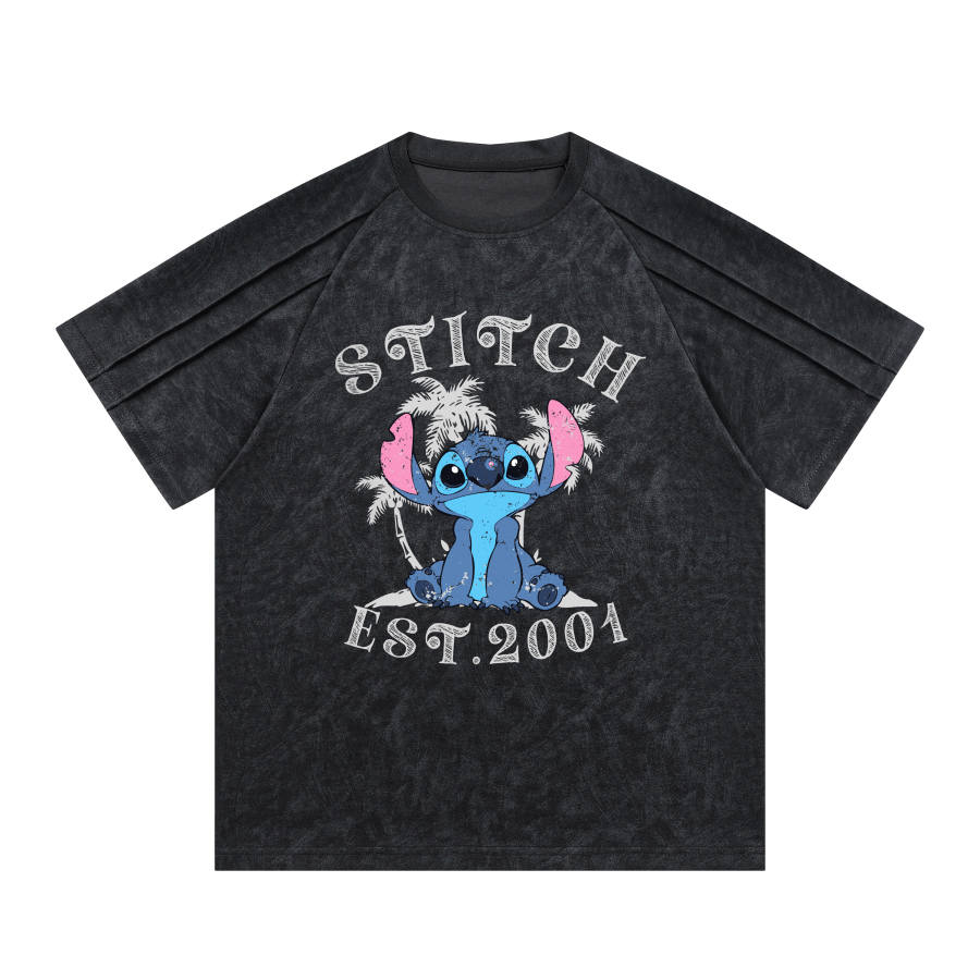 Disney T Shirts Unisex Crew Neck Moderate Straight Fit