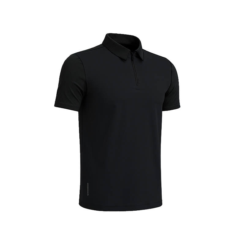 ANTA Polo Shirts Men's Black Polo Collar Thin Other