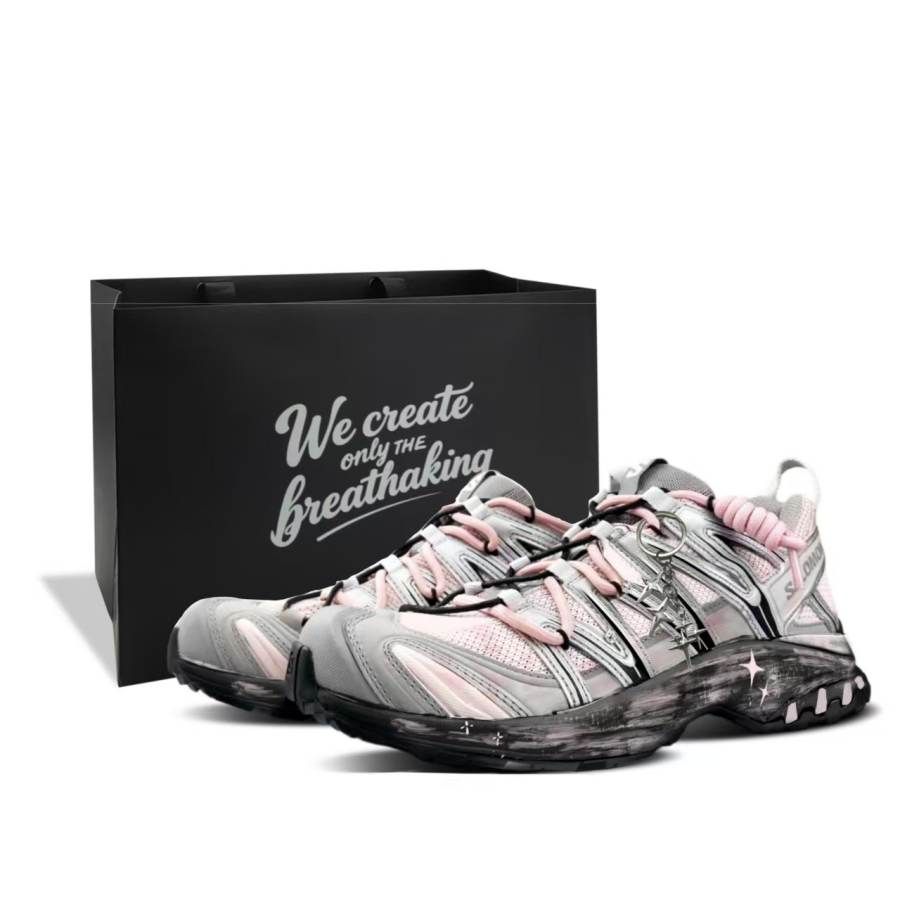 SALOMON XA PRO 3D Running Shoes Unisex Low Top Gray
