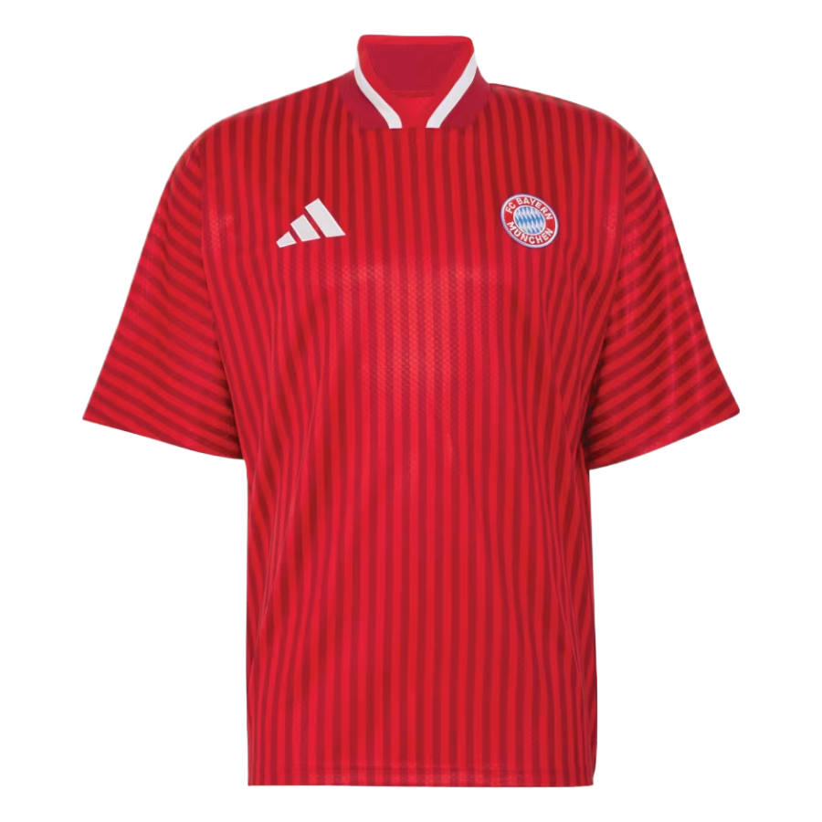 Adidas Adidas Bayern Munich Black Soccer Jerseys Men's Better Scarlet/Victory Team Red V Neck
