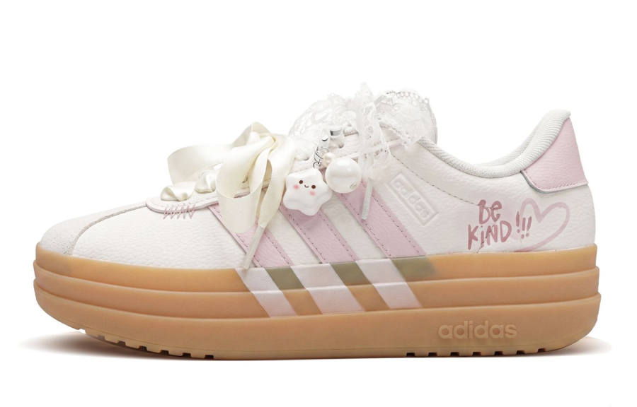 Adidas Adidas VL Court Bold Skateboard Shoes Women's Low Top Yellow