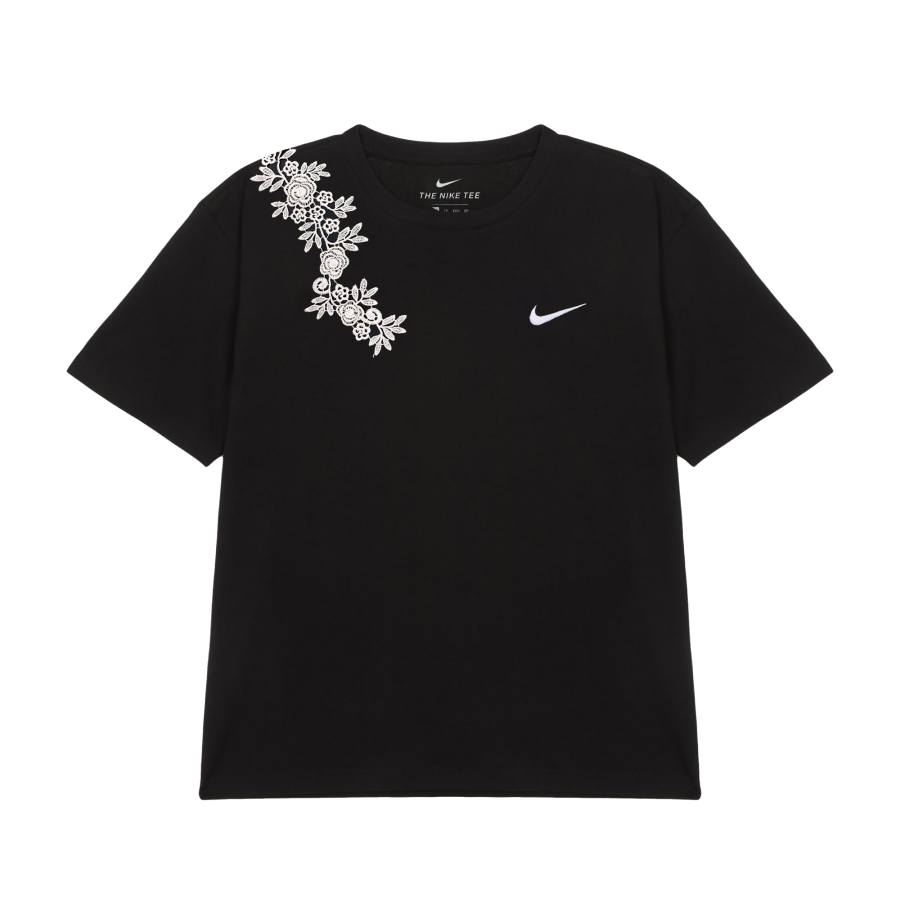 Nike Nike Sportswear T Shirts Unisex Single Floral Crew Neck Moderate Straight Fit