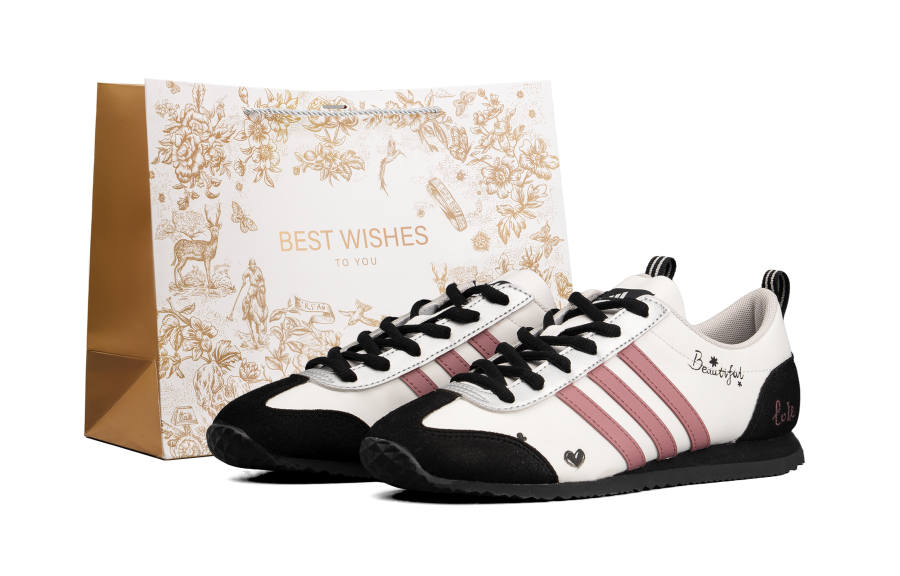 Adidas Adidas VS JOG 2.0 German Army Trainers Unisex Low Top Powder