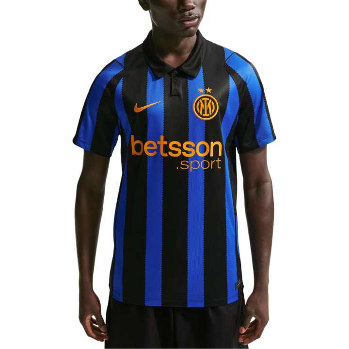 Nike Nike International Beige Blue Soccer Jersey Fan Edition Men's