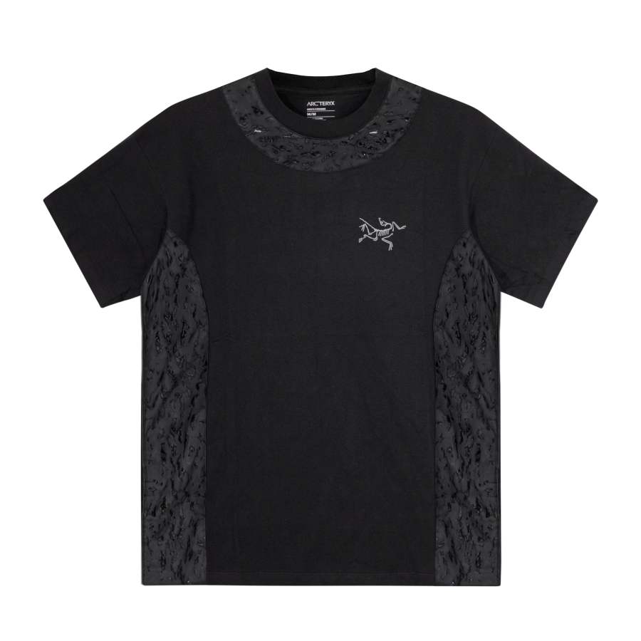 Arcteryx T Shirts Unisex Black/Black Crew Neck Thin Straight Fit