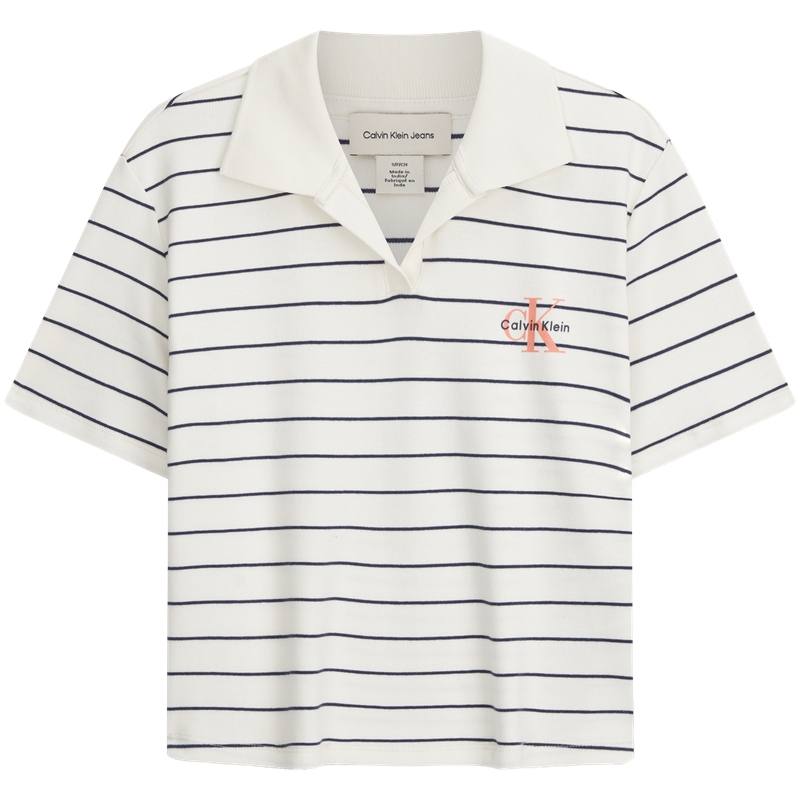 Calvin Klein Polo Shirts Women's V Neck Moderate Other