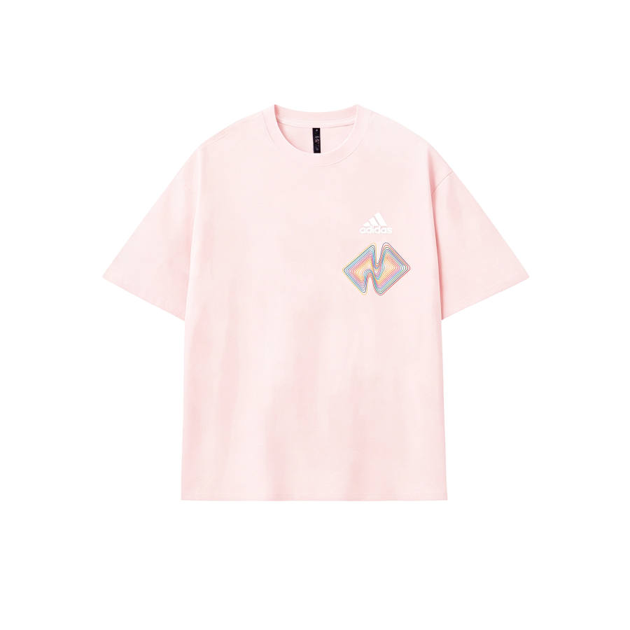 Adidas Adidas MUST HAVES T Shirts Unisex Pink Crew Neck Thin Other