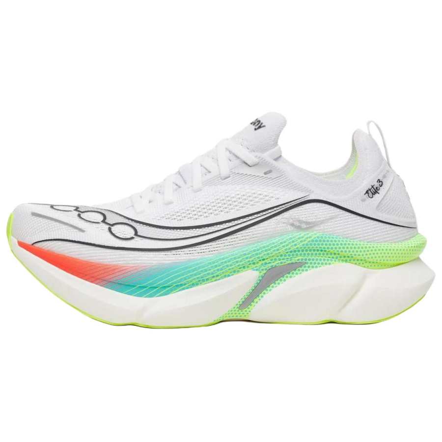 Saucony Endorphin Elite Wing 3 Running Shoes Unisex White