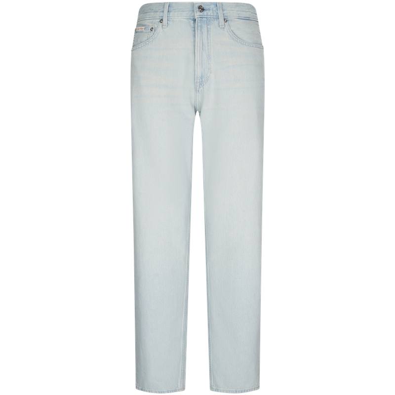 Calvin Klein Jeans Men's ZA5 Denim Light Blue Moderate Straight Fit Pants