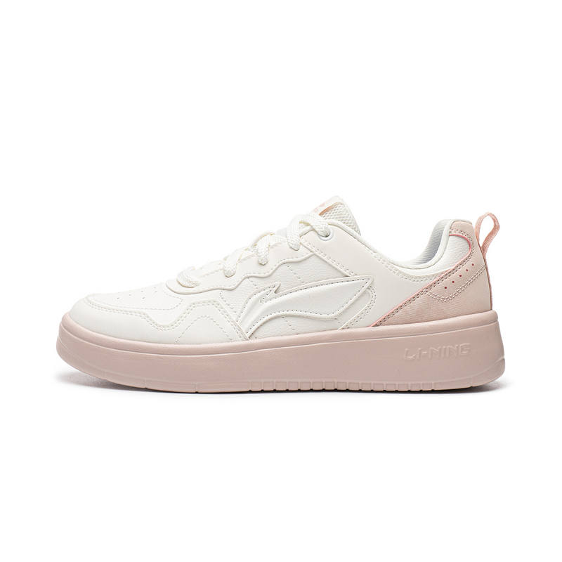 Li-Ning Li Ning Casual Shoes Women's Low Top Mist White/Quiet Purple