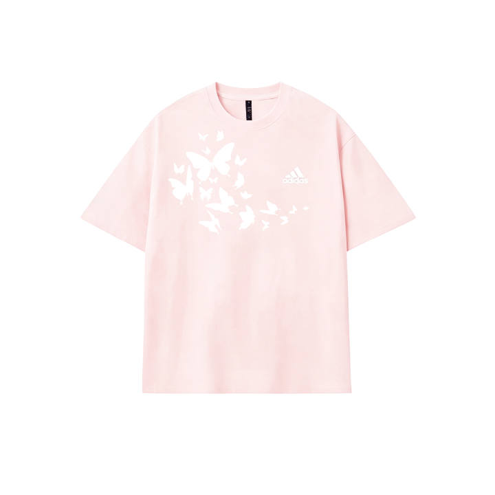 Adidas Adidas MUST HAVES T Shirts Unisex Pink Crew Neck Thin Other