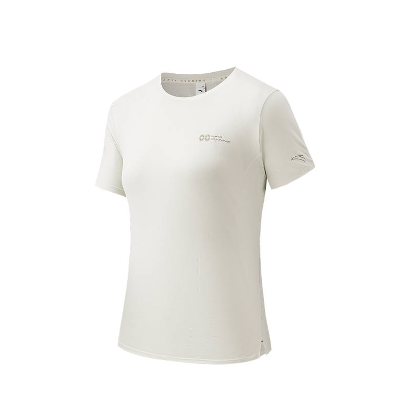 ANTA Knitwear Unisex Ivory Crew Neck Thin Nipped In Waist