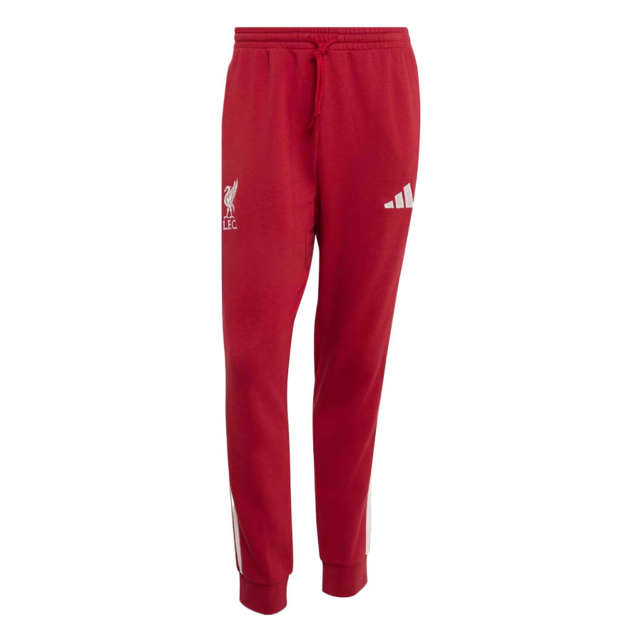 Adidas Adidas Knitted Sweatpants Men's Active Burgundy Moderate Cuffed Pants