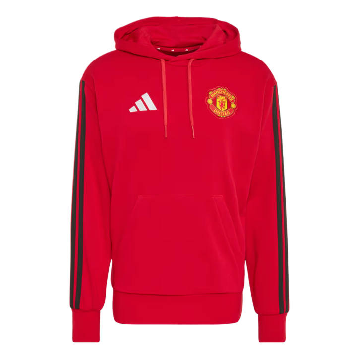 Adidas Adidas Sweatshirts Men's Red Hooded Non Detachable Moderate