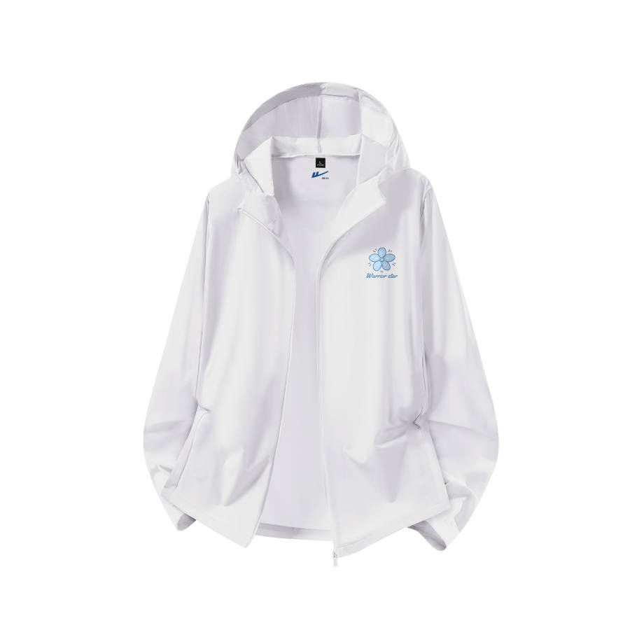 WARRIOR Sun Protection Clothing Unisex Hooded Non Detachable Thin Straight Fit