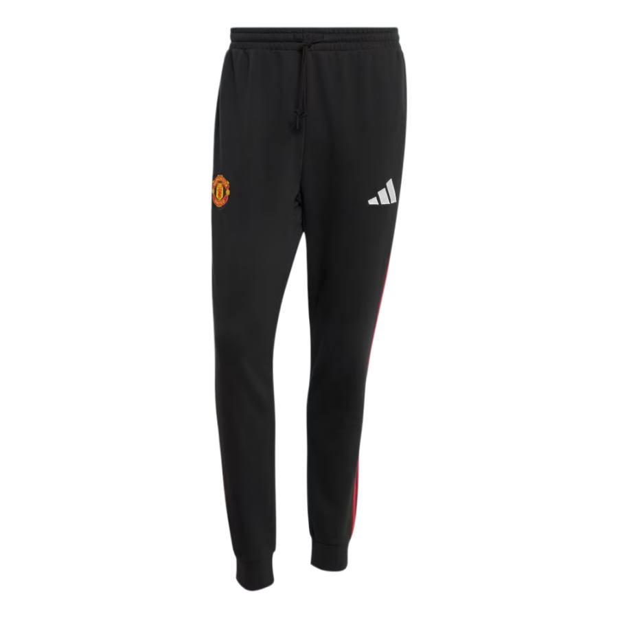 Adidas Adidas Knitted Sweatpants Men's Black Moderate Cuffed Pants