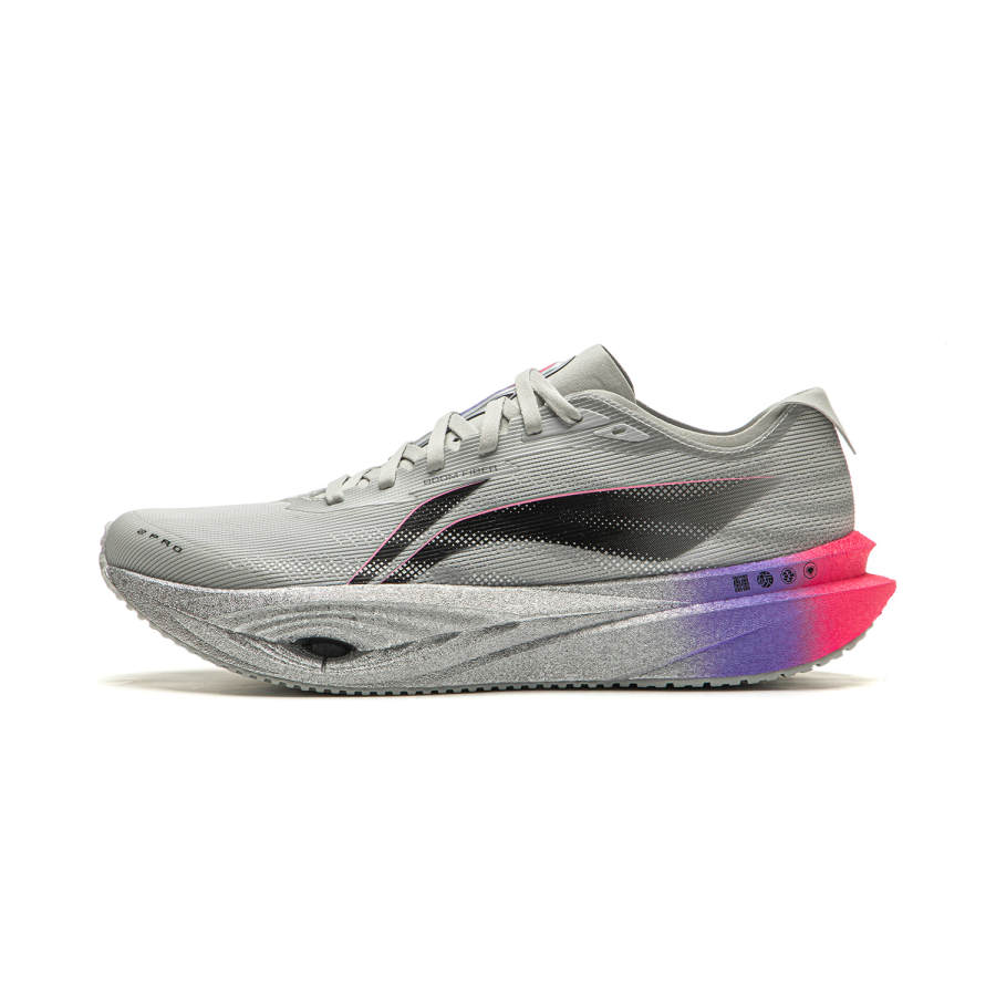 Li-Ning Li Ning Wind Pro 2 Running Shoes Unisex Low Top Stone Gray