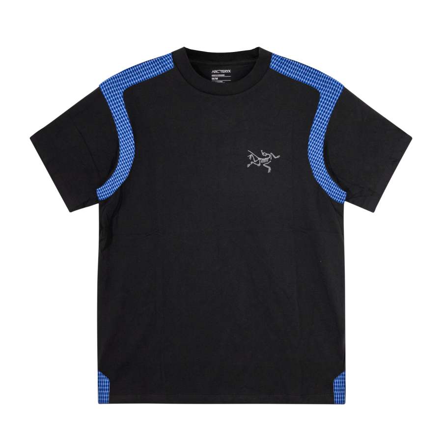 Arcteryx T Shirts Unisex Black/Black Crew Neck Thin Straight Fit