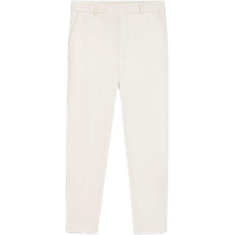 HUGO BOSS Casual Pants Men's White Moderate Tapered Pants