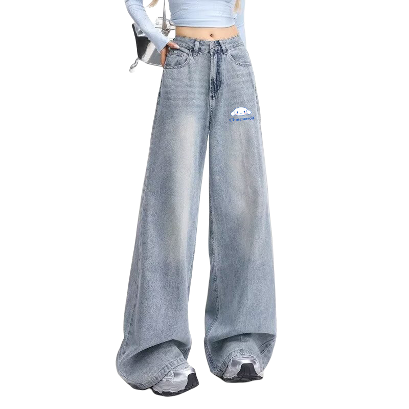 Sanrio Jeans Women's Blue Moderate Scimitar Pants