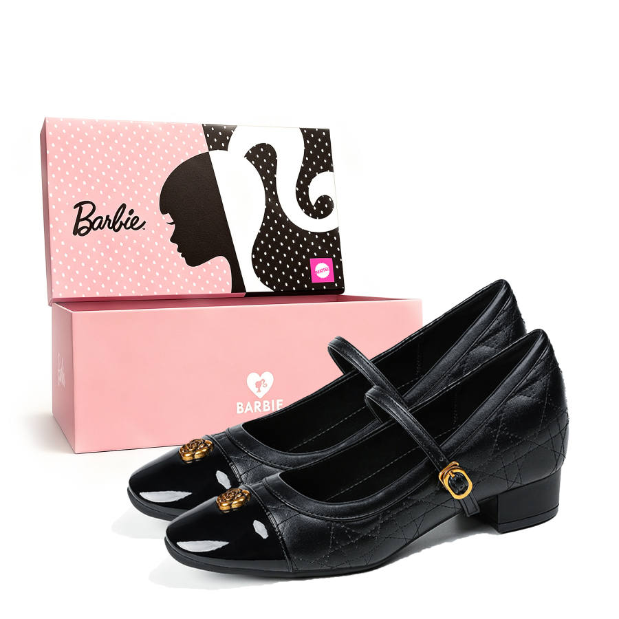 Barbie Mary Jane Shoes Women's Black