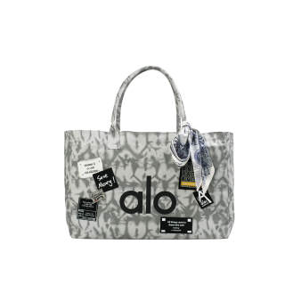Alo Yoga Cotton Handbag Regular Women's Gray