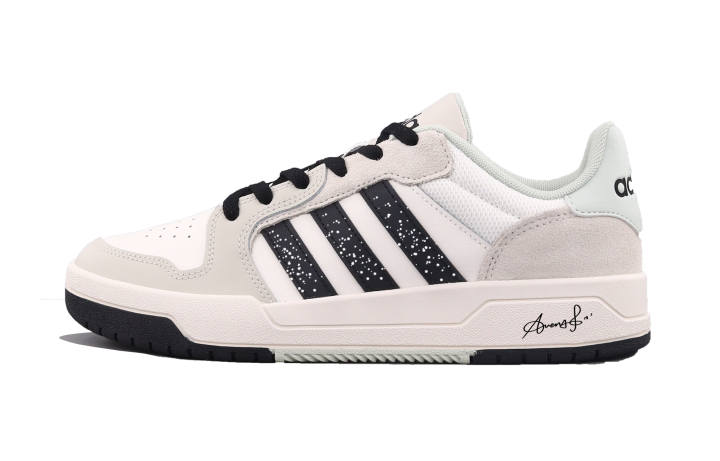 Adidas Adidas ENTRAP Skateboard Shoes Unisex Low Top Beige White Black Multicolor