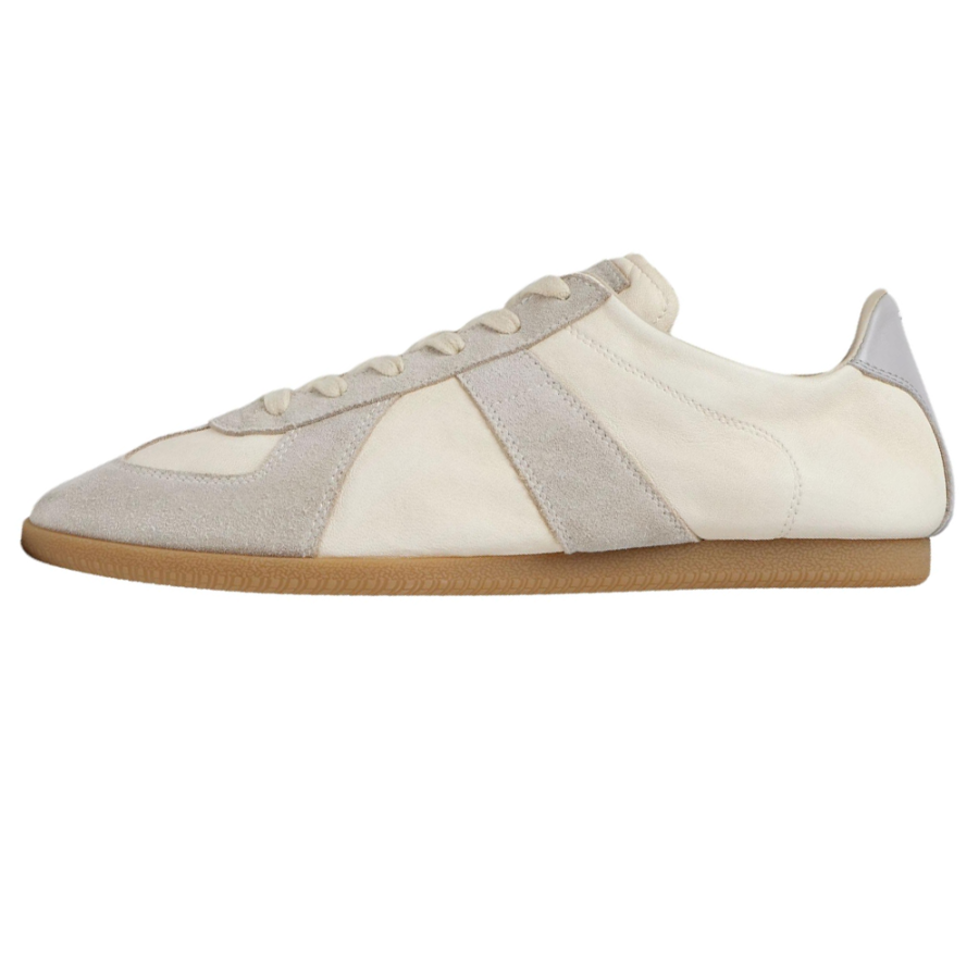 Maison Margiela Replica Skateboard Shoes Men's Low Top Cream
