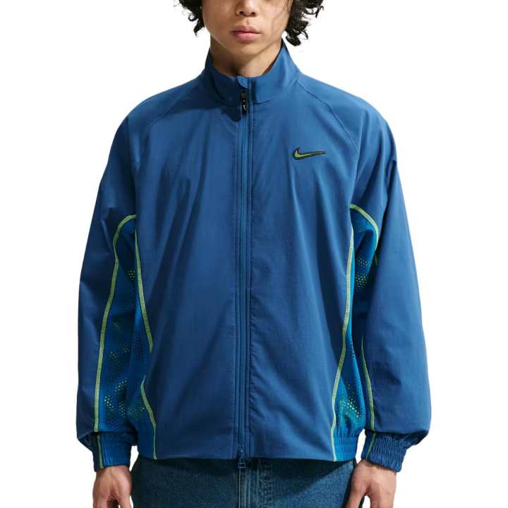Nike Nike SB Ishod Jackets Men's Palace Blue/Bright Blue Stand Collar Moderate Other