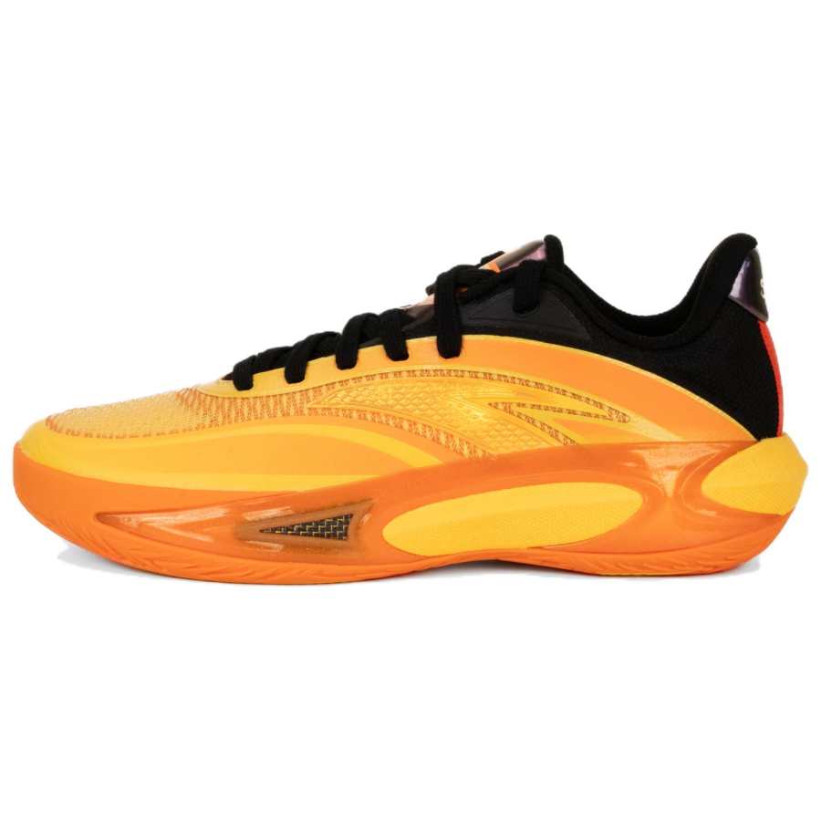 ANTA Fengmang 3 Basketball Shoes Men's Low Top Golden Chrysanthemum/Basic Black