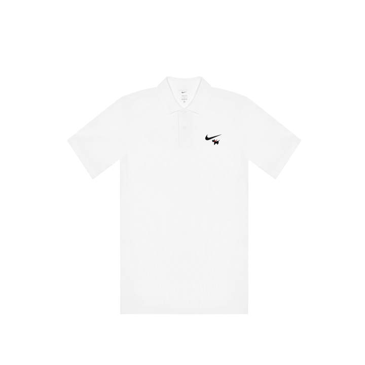 Nike Nike Dri Fit Polo Shirts Unisex White Polo Collar Thin Straight Fit