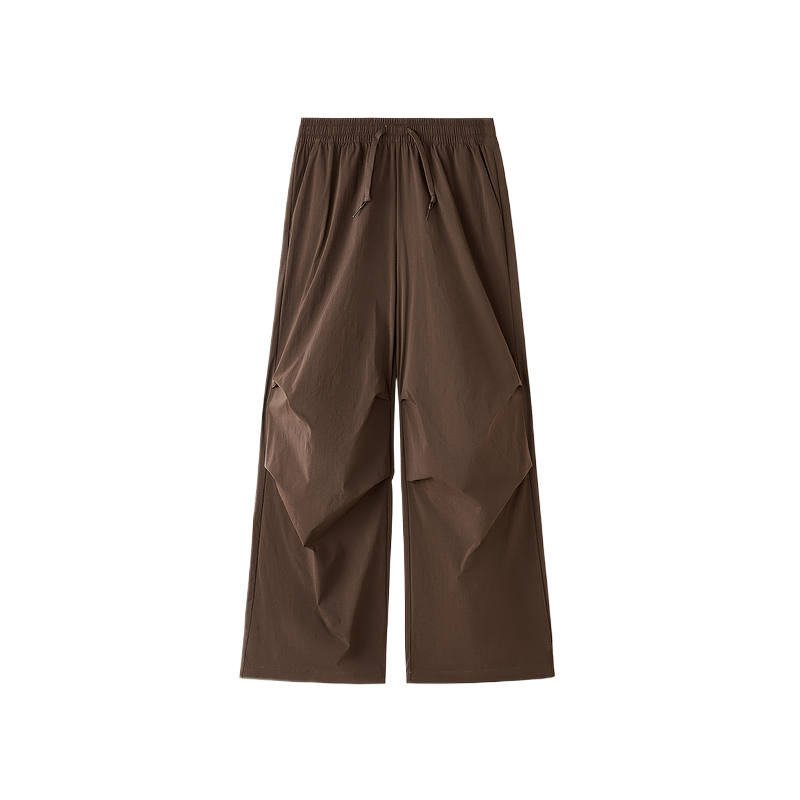 Skechers Casual Pants Women's Dark Caramel Brown 05U5 Moderate Wide Leg Pants
