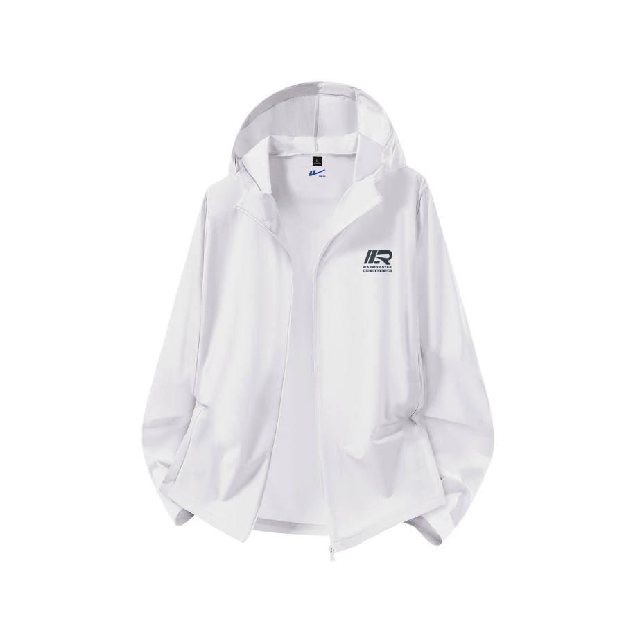 WARRIOR Sun Protection Clothing Unisex Hooded Non Detachable Thin Straight Fit