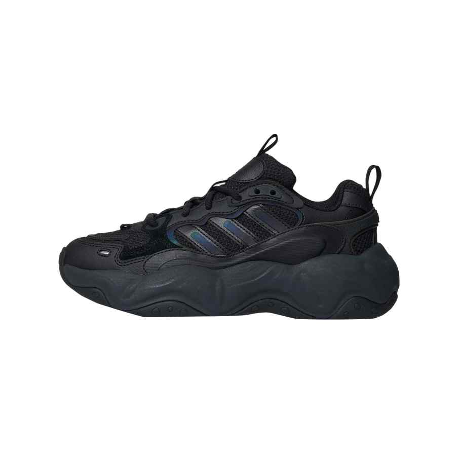 Adidas Adidas Vallina Chunky Sneakers Women's Low Top Black/Carbon Black/Bright Metal Iron Gray