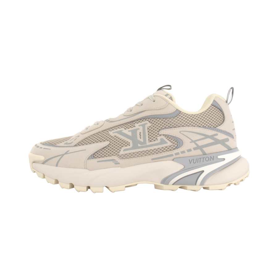 LOUIS VUITTON Tatic Runner Low top Casual Shoes Men's White
