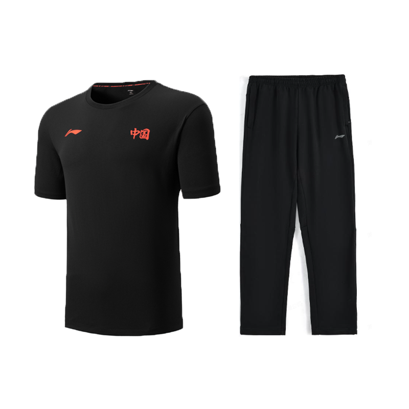 Li-Ning Li Ning Casual Sportswear Unisex Crew Neck Moderate