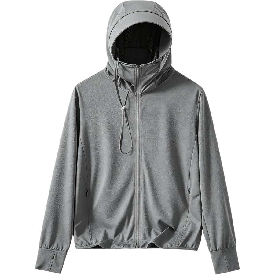 Sugarfunk Jackets Women's Hooded Non Detachable Thin Straight Fit