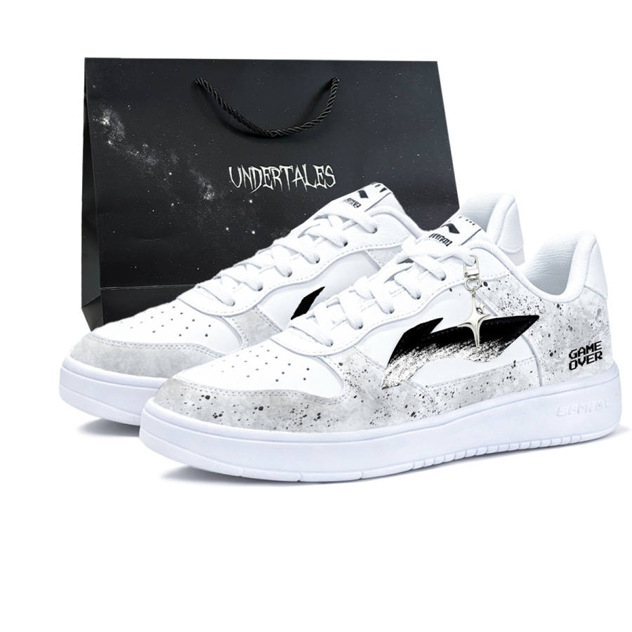 Li-Ning Li Ning Skateboard Shoes Men's Low Top White