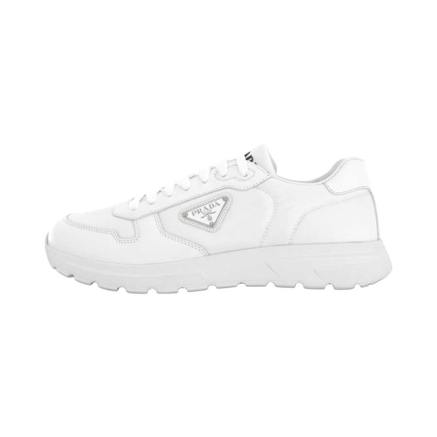 PRADA PRADA Prax 01 Low top Casual Shoes 4.5cm Men's White