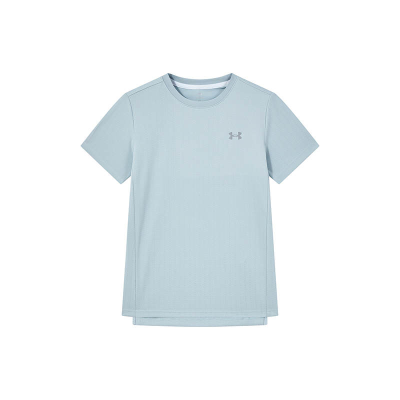 Under Armour Grade School T Shirts Crew Neck Moderate Stretch