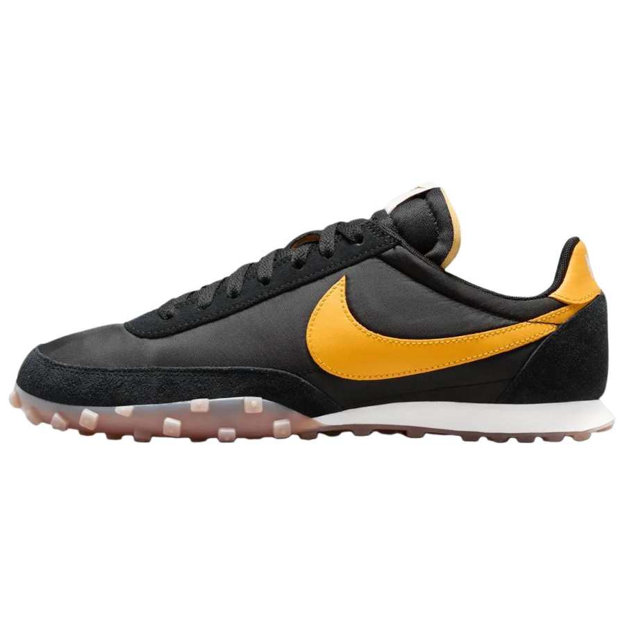 Nike Nike Waffle Racer Casual Shoes Unisex Black Yellow