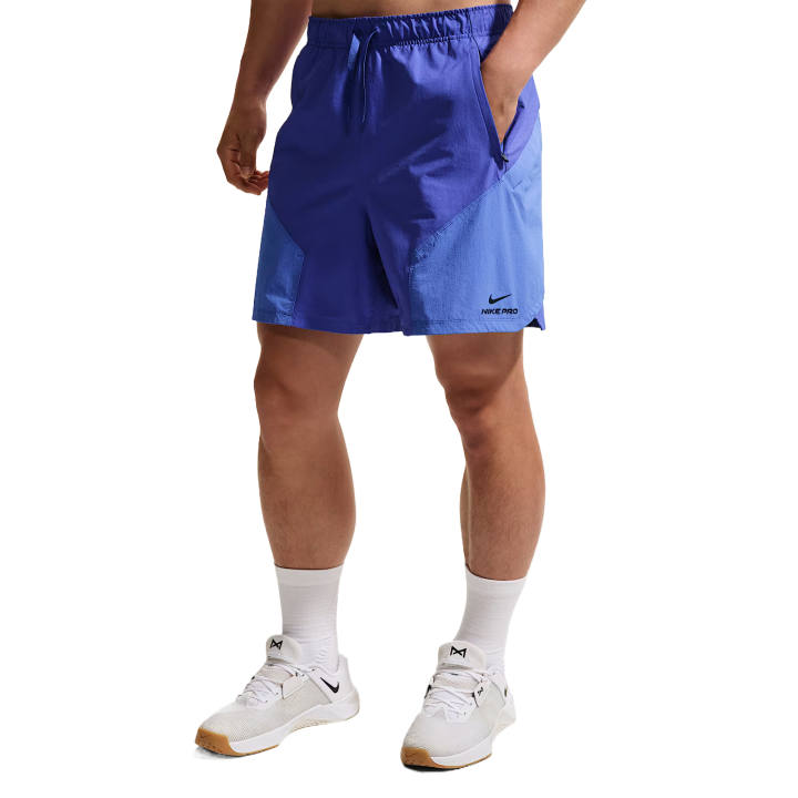 Nike Nike Dri Fit Sports Shorts Men's Persian Purple/Sapphire Blue/Black Moderate