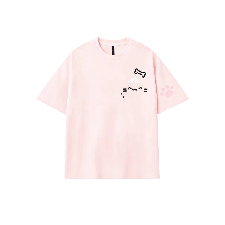 Adidas Adidas MUST HAVES T Shirts Unisex Pink Crew Neck Thin Other