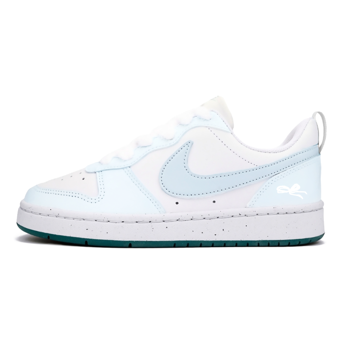 Nike Nike Court Borough Skateboard Shoes Women's Low Top Light Blue