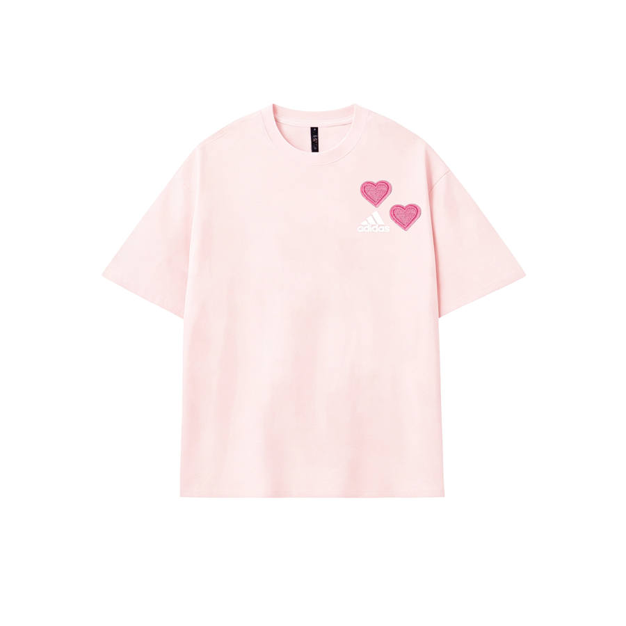 Adidas Adidas MUST HAVES T Shirts Unisex Pink Crew Neck Thin Other