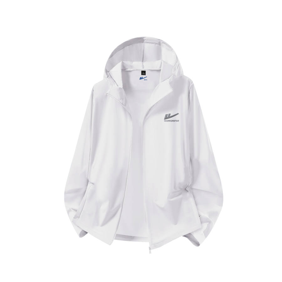 WARRIOR Sun Protection Clothing Unisex Hooded Non Detachable Thin Straight Fit