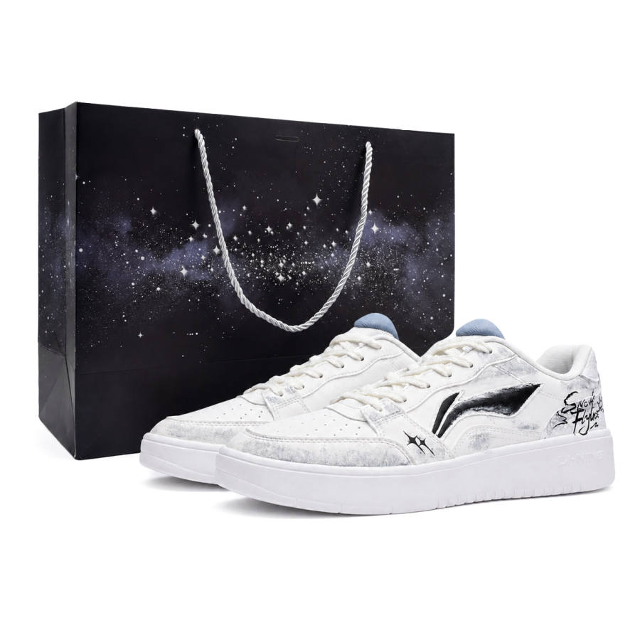 Li-Ning Li Ning Sycee Skateboard Shoes Men's Low Top Black, Gray